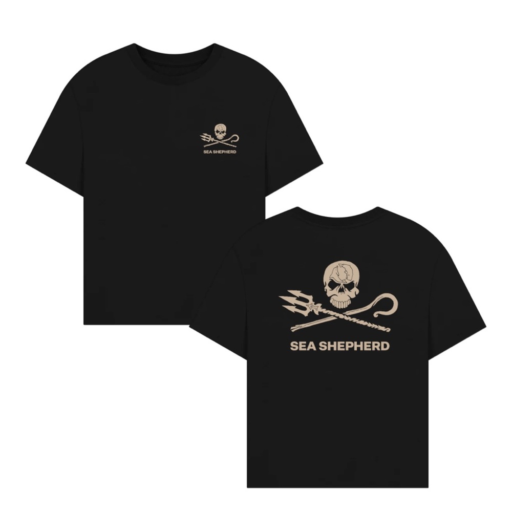 Sea Shepherd “Jolly Roger” Organic Cotton T-Shirt 🏴‍☠️🐋